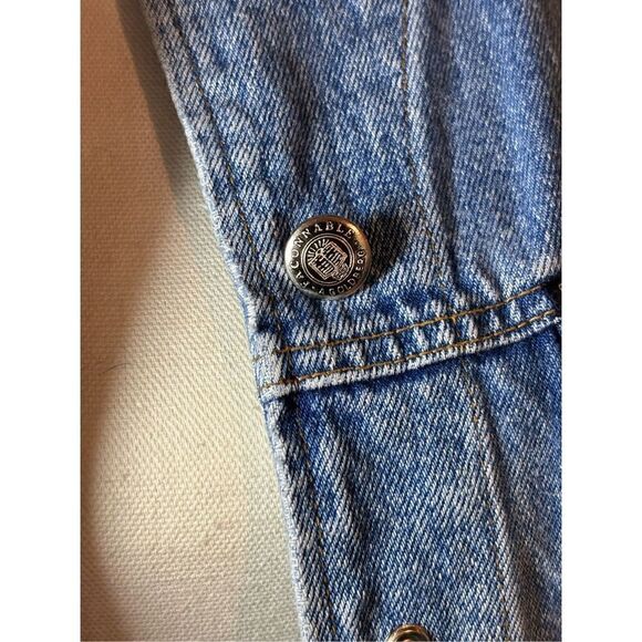 Vintage Faconnable Light Wash Western Denim Jacket - Picture 9 of 9